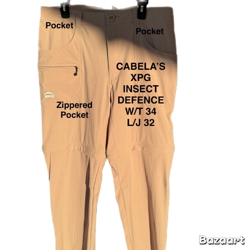CABELA’S, INSECT DEFENCE,SPORTSWEAR,PANTS Unisex
